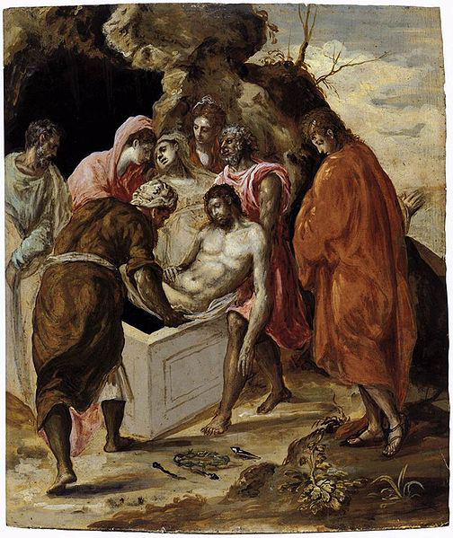 El Greco The Entombment of Christ